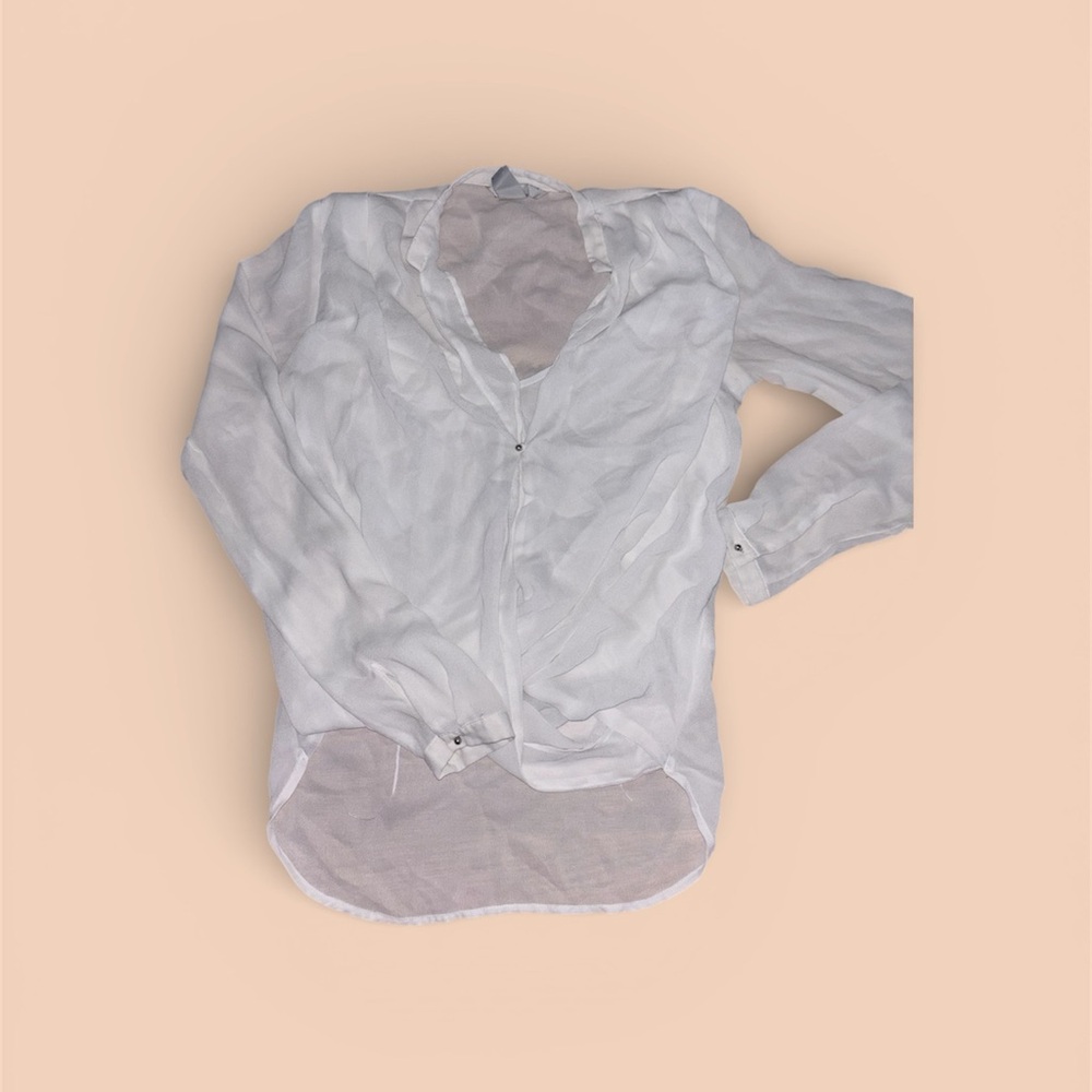 H&M White Blouse